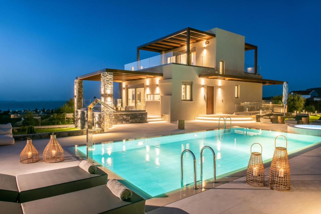 Kymo Instyle Villa - Sea View Private Pool Jacuzzi Kokkini Hani Exterior foto